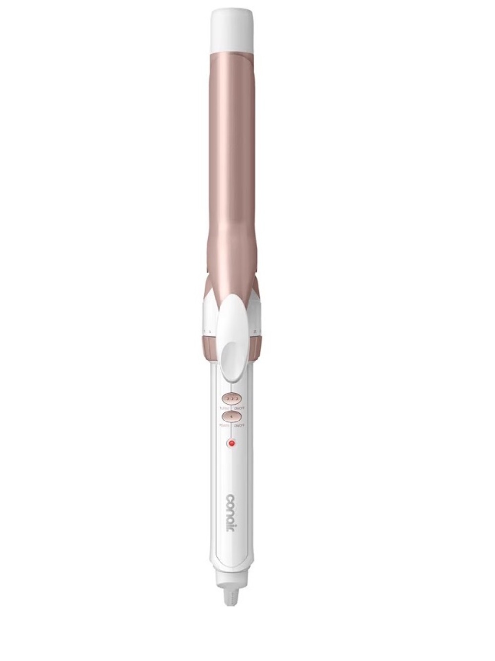 Conair Rose Gold & White 1" Curling Iron - Smooth, Quick Styling